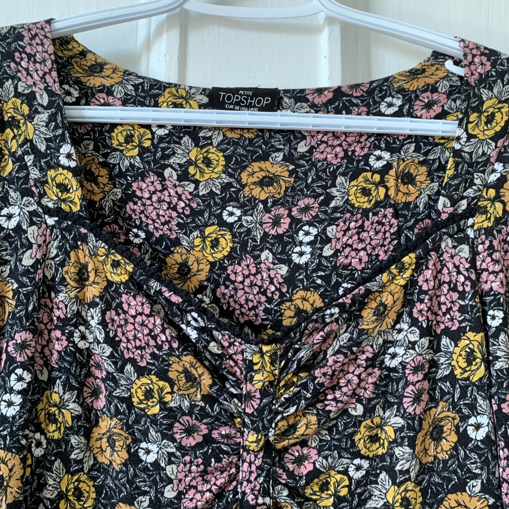 Flower mini dress